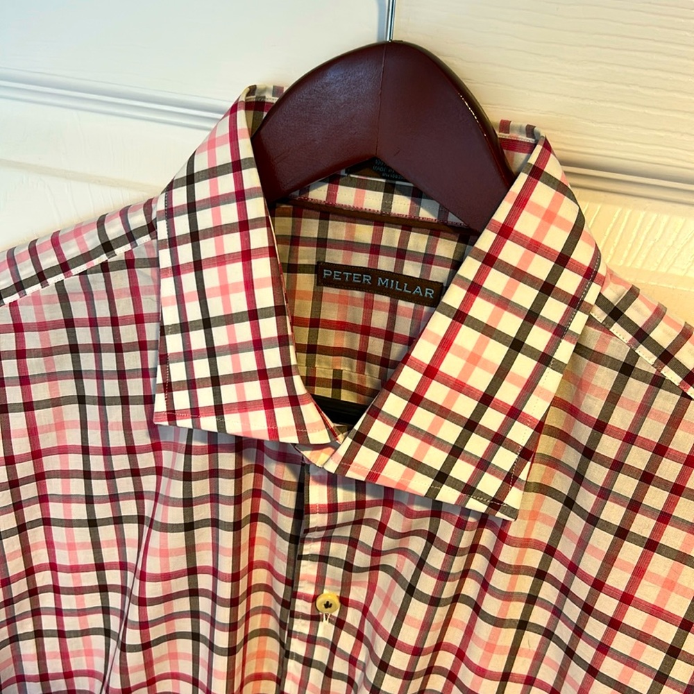 Peter Millar Dress/Casual Button Up Shirt